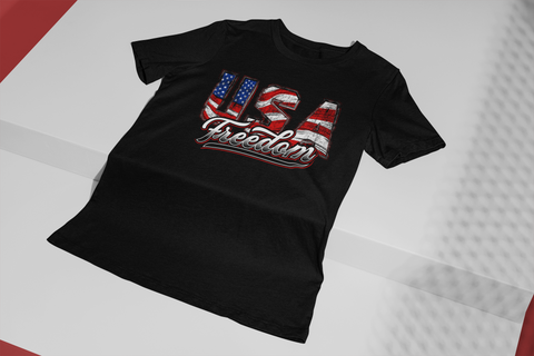 USA Freedom-Unisex T-Shirt