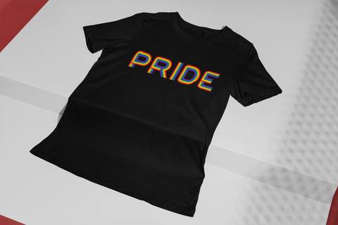 Pride Rainbow Word-Unisex T-Shirt