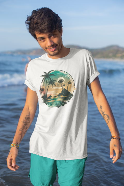 Relax Island Sunset Unisex T-Shirt