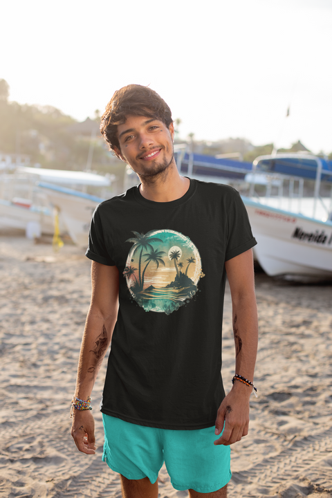 Relax Island Sunset Unisex T-Shirt